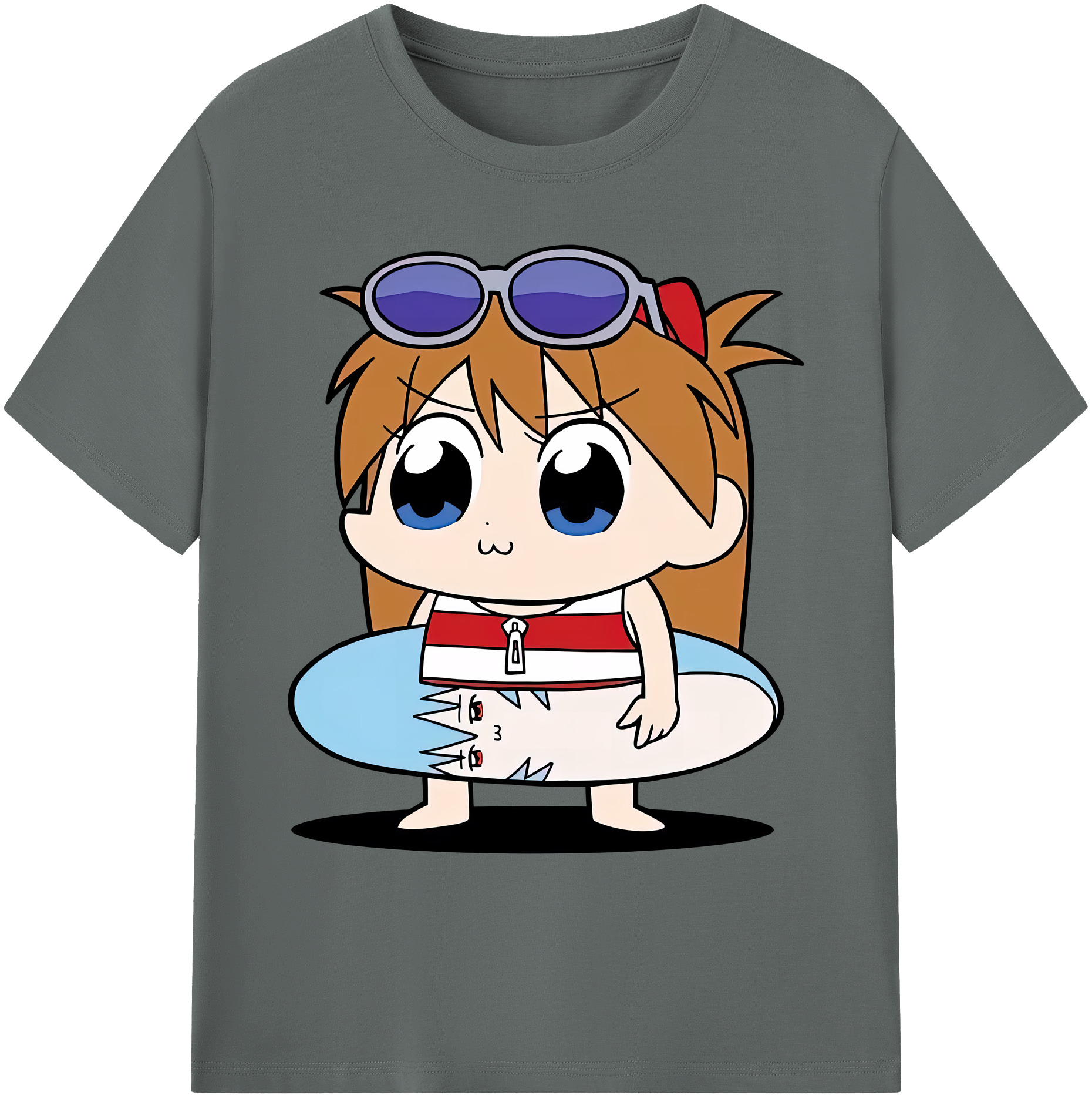 （画像用） EVA 新世紀エヴァンゲリオン 綿100％ メンズ半袖Tシャツ｜肌触りやわらか＆通気性